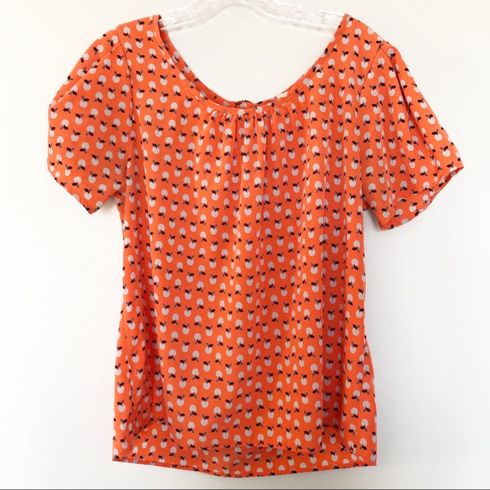🛍 Fruit Print Blouse